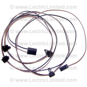 RESTOMOD SERIES HOOD SCOOP AIR DOOR HARNESS