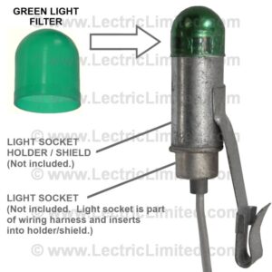 HEATER & AIR CONDITIONING CONTROL LIGHT FILTER