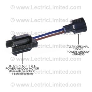 POWER WINDOW MOTOR ADAPTER HARNESS