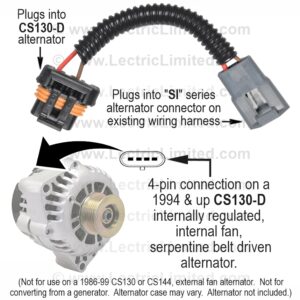 ALTERNATOR CONVERSION HARNESS