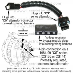 ALTERNATOR CONVERSION HARNESS