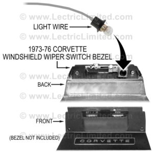 WINDSHIELD WIPER SWITCH LIGHT WIRE