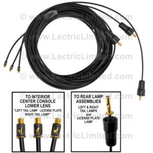FIBEROPTIC SUB-ASSEMBLY: REAR LIGHTS